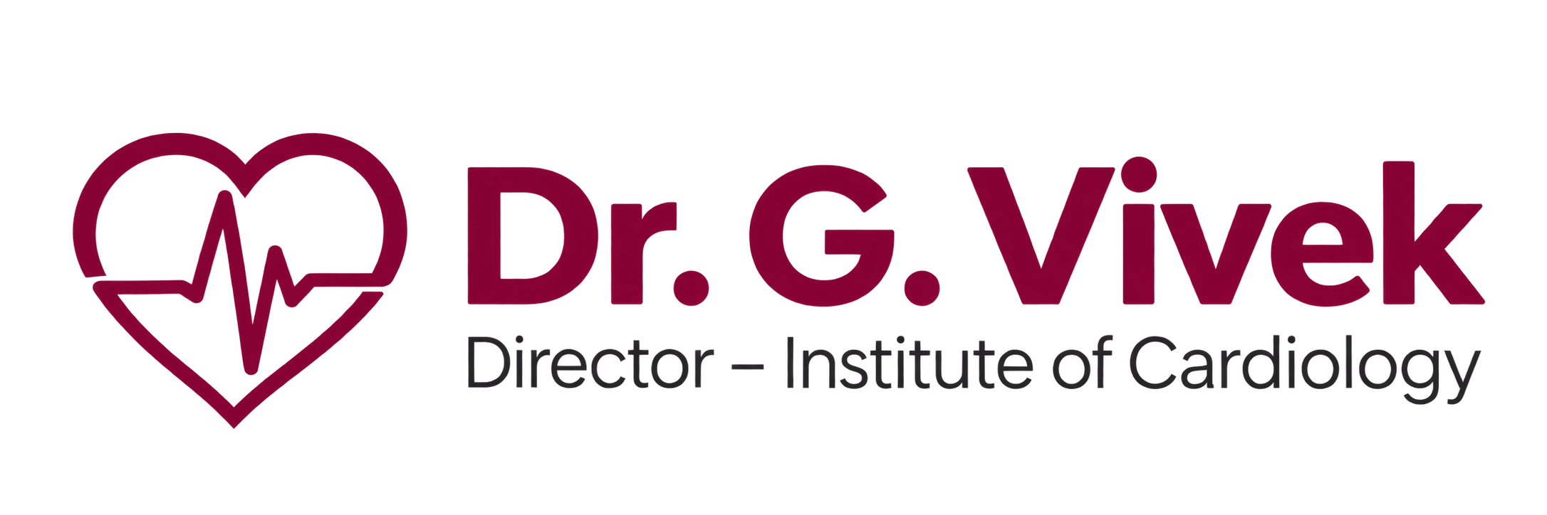 Dr. G. Vivek - Director, Institute of Cardiology